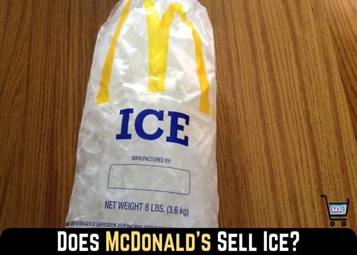 Does McDonald’s Sell Ice In 2023? (COMPLETE GUIDE)