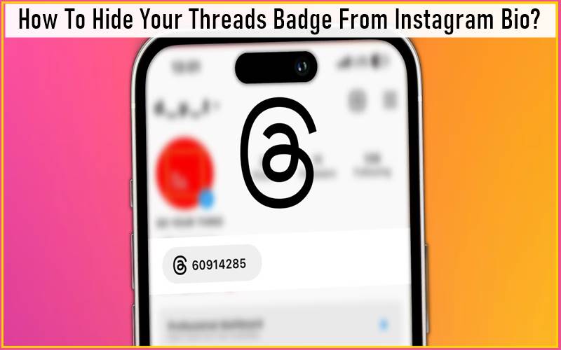 How To Hide Your Threads Badge From Instagram Bio? [Quick solution]