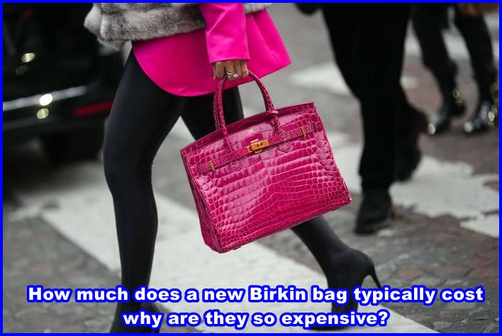 How much does a new Birkin bag typically cost and why are they so expensive?