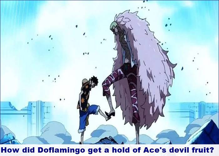 How did Doflamingo get a hold of Ace's devil fruit?